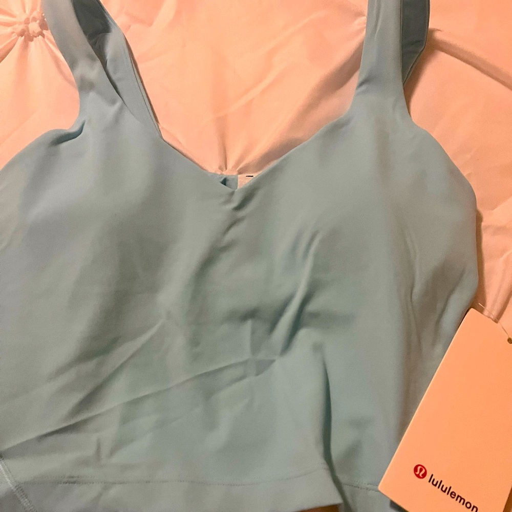 Lululemon align tank icing blue